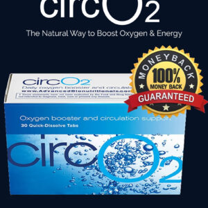 CircO2 natural oxygen supplement bottle for boosting energy and vitality