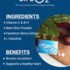 CircO2 benefits showing improved energy, better focus, and healthy blood circulation